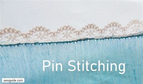 Magical pins stitching